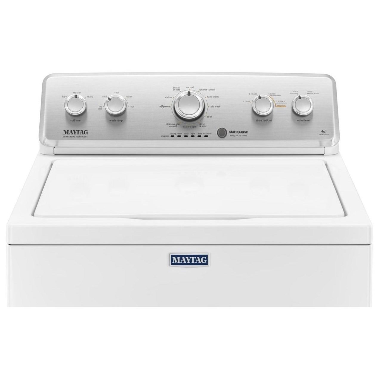 Maytag MVWC565FW Top Load Washer with the Deep Water Wash Option and